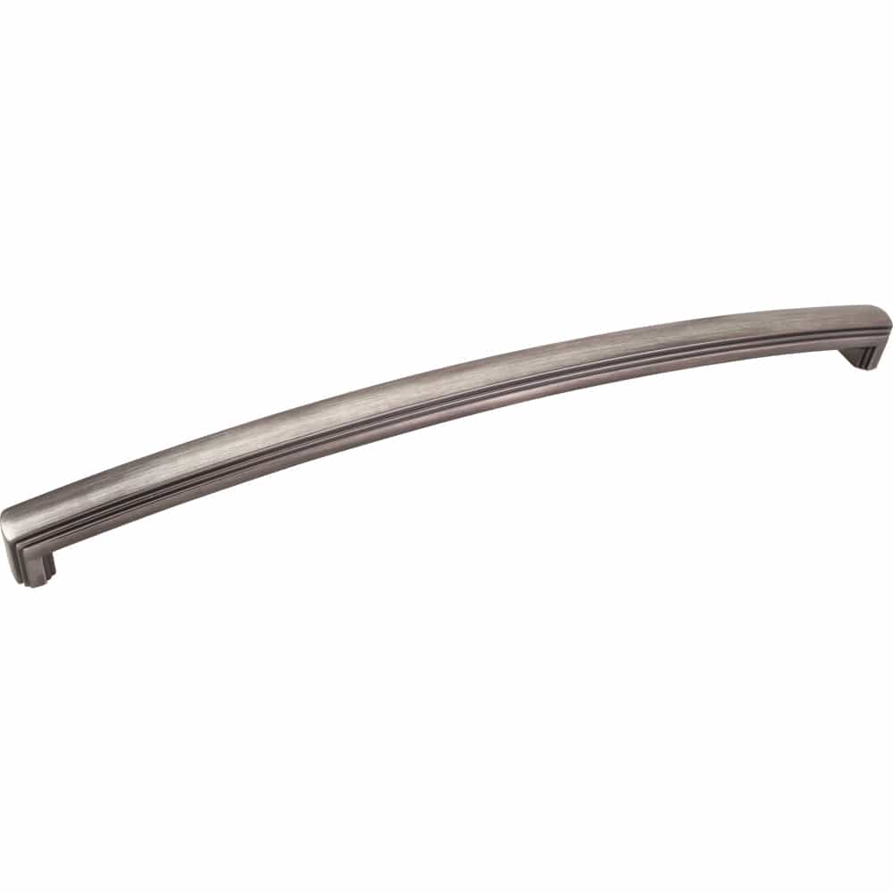 Delgado Appliance Handle, 18" C/C, Brushed Pewter alt 0