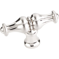  Bella "T" Knob, 2-1/4"  O.L., Satin Nickel alt 0