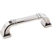 Ella Pull, 96 mm C/C, Polished Nickel alt 0