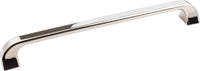 Marlo Appliance Handle, 12" C/C, Polished Nickel alt 0