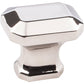 Ella Knob, 1-1/4" O.L., Polished Nickel alt 0