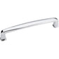 Milan 1 Plain Square Pull, 128 mm C/C, Polished Chrome alt 0