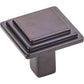 Calloway Square Knob, 1-1/8" O.L., Finnish -Brushed Oil Rubbed Bronze alt 0