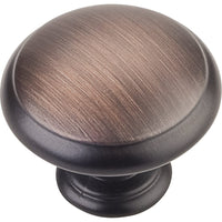 Knobs 1-3/16" Dia 10-pack, Brushed Oil Rubbed Bronze alt 0