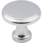 Gatsby Knob, 1-1/8" Dia.,  Finnish -Polished Chrome alt 0