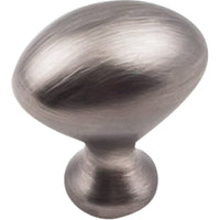 Merryville Knob, 1-1/8" O.L., Brushed Pewter alt 0