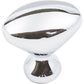 Merryville Large Knob, 1-1/4" O.L., Polished Chrome alt 0