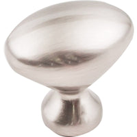 Merryville Large Knob, 1-1/4" O.L., Satin Nickel alt 0