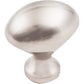 Merryville Knob, 1-1/8" O.L., Satin Nickel alt 0