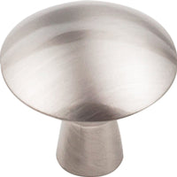 Zachary Knob, 1-1/16" Dia Satin Nickel alt 0