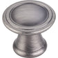 Chesapeake Knob, 1-3/16" Dia.,  Brushed Pewter alt 0