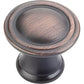 Cordova Knob, 1-3/16" Dia.,  Brushed Oil Rubbed Bronze alt 0