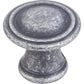 Chesapeake Knob, 1-3/16" Dia.,  Distressed Antique Silver alt 0