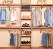 Collection of Storage Solutions for the Closet