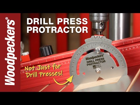 Drill Press Protractor | Woodpeckers Tools