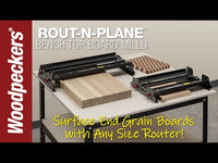 Woodpeckers Rout-N-Plane Bench Top Board Mills