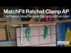 MatchFit Dovetail Ratchet Clamp AP - The Revolutionary Gravity-Defying Clamp!