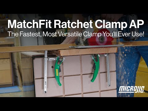 MatchFit Dovetail Ratchet Clamp AP - The Revolutionary Gravity-Defying Clamp!
