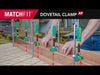 Introducing MATCHFIT Dovetail Clamp AP By MICROJIG