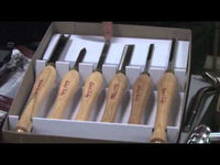 Robert Sorby Chisels and Turning Set Presented by