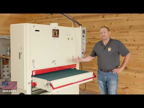 4375 Wide Belt Sanders by Safety Speed Manufacturing