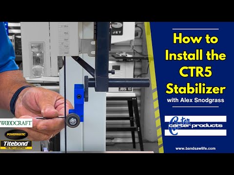 How to Install the CTR5 onto a RIKON 14” Bandsaw