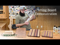 Exotic Cutting Board Kit - 1-1/2" x 9-7/8" x 16" - Brownheart, Maple, Marblewood, Purpleheart & Wenge alt 999